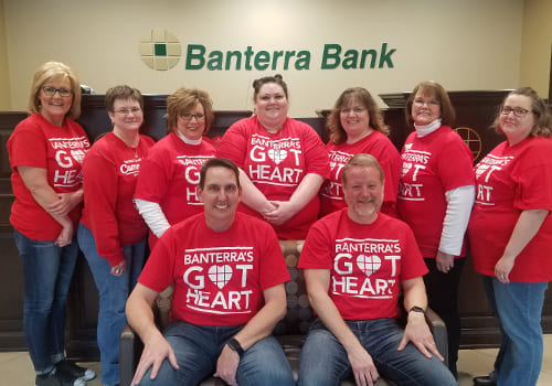 Banterra staff poses at the Cape Girardeau, Missouri branch